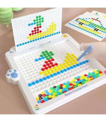 WOOPIE Tablica Magnetyczna dla Dzieci Montessori MagPad Królik