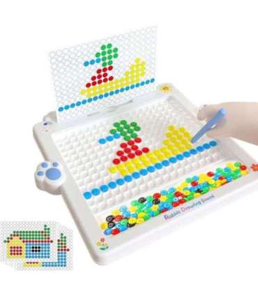 WOOPIE Tablica Magnetyczna dla Dzieci Montessori MagPad Królik