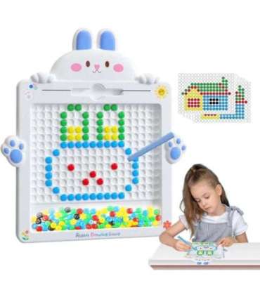 WOOPIE Tablica Magnetyczna dla Dzieci Montessori MagPad Królik