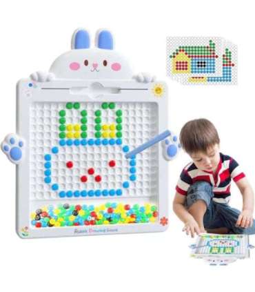 WOOPIE Tablica Magnetyczna dla Dzieci Montessori MagPad Królik