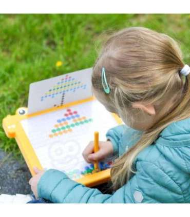 WOOPIE Tablica Magnetyczna dla Dzieci Montessori MagPad Dinozaur