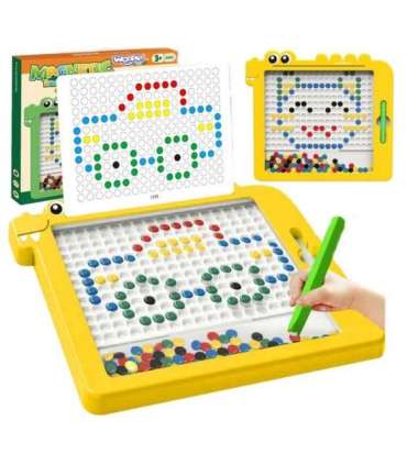 WOOPIE Tablica Magnetyczna dla Dzieci Montessori MagPad Dinozaur