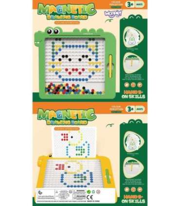 WOOPIE Tablica Magnetyczna dla Dzieci Montessori MagPad Dinozaur