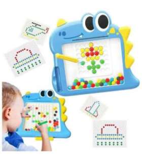 WOOPIE Tablica Magnetyczna dla Dzieci Montessori MagPad Dinozaur