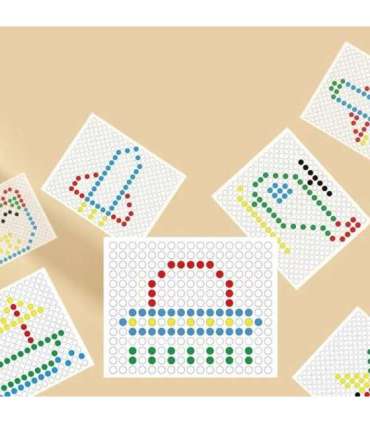 WOOPIE Tablica Magnetyczna dla Dzieci Montessori MagPad Dinozaur