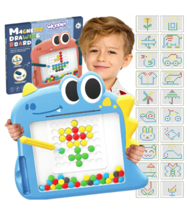 WOOPIE Tablica Magnetyczna dla Dzieci Montessori MagPad Dinozaur