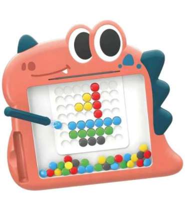 WOOPIE Tablica Magnetyczna dla Dzieci Montessori MagPad Dinozaur