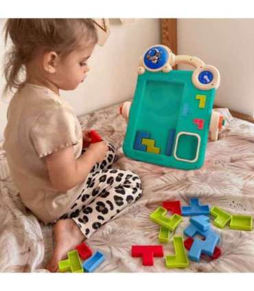 WOOPIE Dwustronna Tablica do Rysowania Gra Tetris 2w1