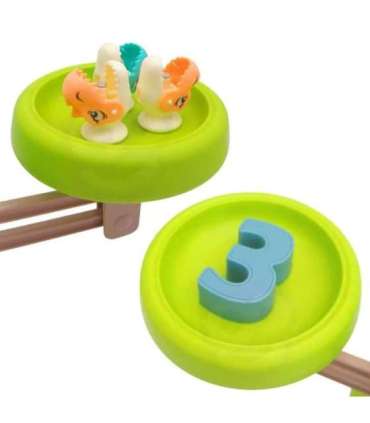 WOOPIE Waga Szalkowa Równoważnia Gra Łowienie Dinozaurów Rybek Nauka Liczydło