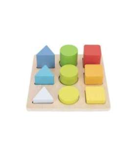 TOOKY TOY Edukacyjna Układanka Figury Geometryczne