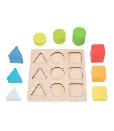TOOKY TOY Edukacyjna Układanka Figury Geometryczne