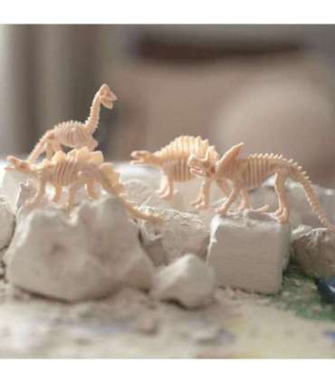WOOPIE Wykopalisko "Mały Archeolog" 6 Szkieletów Dinozaurów