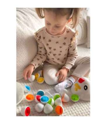 WOOPIE Edukacyjna Kurka Montessori Sorter Nauka Kształtów