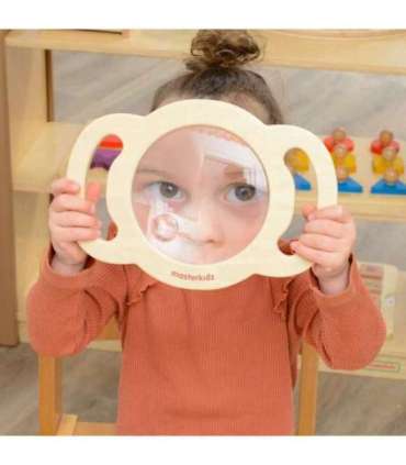 MASTERKIDZ Duża Drewniana Lupa Discovery