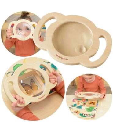 MASTERKIDZ Duża Drewniana Lupa Discovery