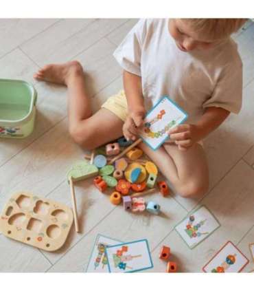 TOOKY TOY Box Edukacyjny 5 w1 Magiczny Ogród Montessori