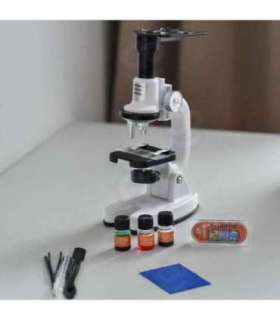 WOOPIE Mikroskop Cyfrowy LED Przybliżenie do 1200x Zestaw XXL z Adapterem do Smartfona