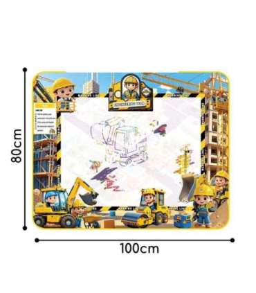 WOOPIE Mata Wodna do Malowania Zestaw Kreatywny z Akcesoriami