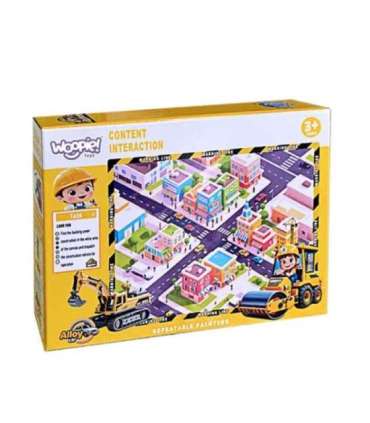 WOOPIE Mata Wodna do Malowania Zestaw Kreatywny z Akcesoriami