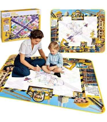 WOOPIE Mata Wodna do Malowania Zestaw Kreatywny z Akcesoriami