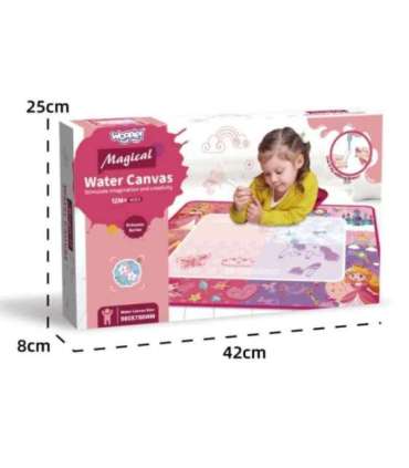 WOOPIE Mata Wodna Magiczna do Rysowania dla Małej Księżniczki