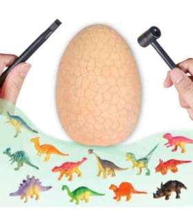 WOOPIE Wykopalisko Jajko Dinozaura Zestaw Archeologa do Rozkopania 12 Dinozaurów