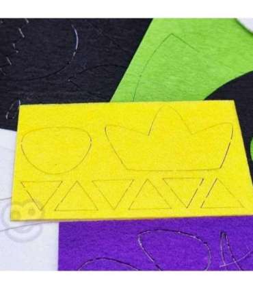 WOOPIE ART&FUN Zestaw Kreatywny Maski Filcowe Zrób to Sam 4 szt.