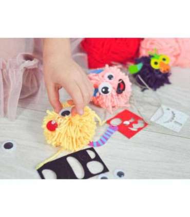 WOOPIE ART&FUN Zestaw Kreatywny Zrób Potworka Monster Pom