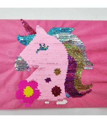 WOOPIE ART&FUN Zestaw Kreatywny Poduszka do Ozdobienia Jednorożec