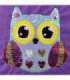 WOOPIE ART&FUN Zestaw Kreatywny Poduszka do Ozdobienia Sówka