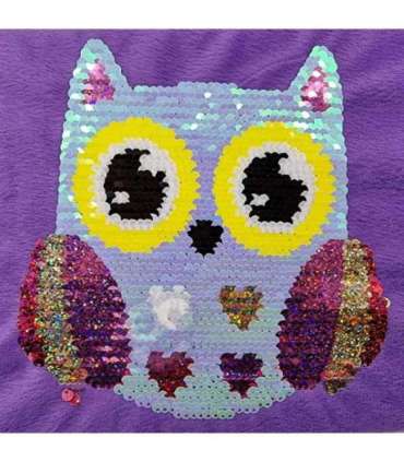 WOOPIE ART&FUN Zestaw Kreatywny Poduszka do Ozdobienia Sówka