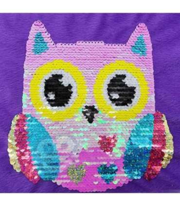 WOOPIE ART&FUN Zestaw Kreatywny Poduszka do Ozdobienia Sówka