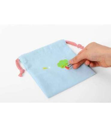 WOOPIE ART&FUN Zestaw Kreatywny Zrób Torebkę Dekorowanie Woreczka Imię Dziecka DIY