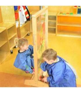 MASTERKIDZ Okno Do Malowania Sztaluga Dwustronna