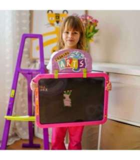 WOOPIE Tablica 3w1 Magnetyczna Suchościeralna Malowanie Światłem