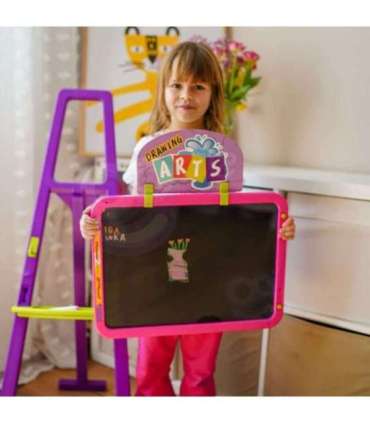 WOOPIE Tablica 3w1 Magnetyczna Suchościeralna Malowanie Światłem