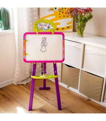 WOOPIE Tablica 3w1 Magnetyczna Suchościeralna Malowanie Światłem