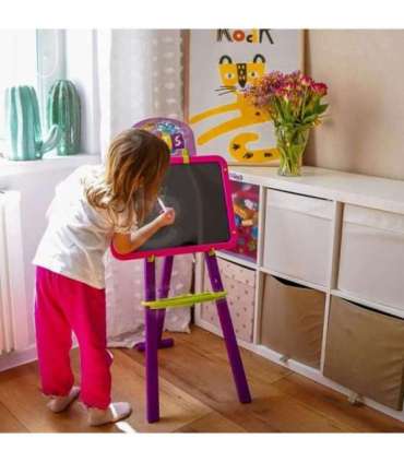 WOOPIE Tablica 3w1 Magnetyczna Suchościeralna Malowanie Światłem