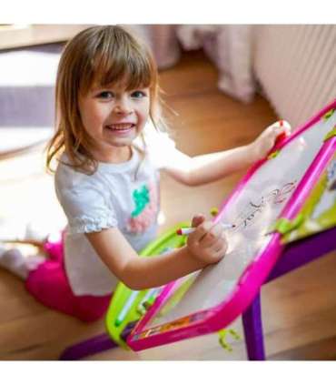 WOOPIE Tablica 3w1 Magnetyczna Suchościeralna Malowanie Światłem