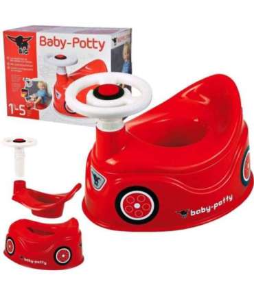 BIG Nocnik New Bobby Car Autko Kierownica