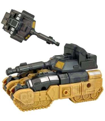 WOOPIE Zestaw 3w1 Robot Transformujący Czołg i Wyrzutnia na Strzałki Brązowy