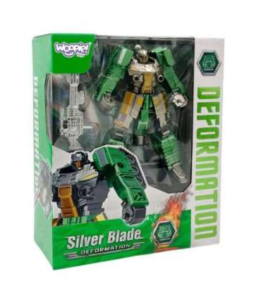 WOOPIE Robot Transformujący SILVER BLADE 2w1 Czołg