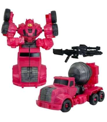 WOOPIE Roboty Transformujące Zestaw 4w1 Samochody Bojowe