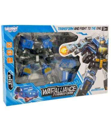 WOOPIE Robot Transformujący 2w1 Pojazd Bojowy