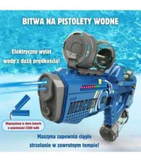WOOPIE Pistolet na Wodę Elektryczny Automatyczny Merkury
