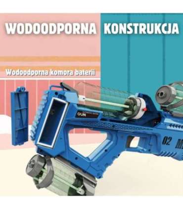 WOOPIE Pistolet na Wodę Elektryczny Automatyczny Merkury