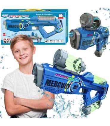 WOOPIE Pistolet na Wodę Elektryczny Automatyczny Merkury