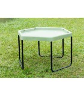 MASTERKIDZ Sześciokątny Stolik Do Zabawy Piaskiem i Wodą Regulowany