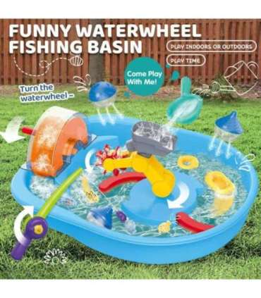 WOOPIE Tor Wodny 2w1 Gra Łowienie Rybek 14el.
