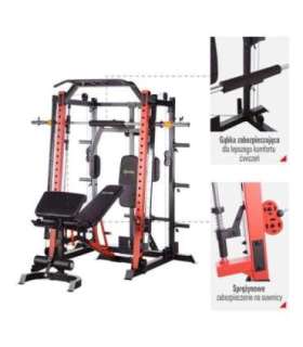 CYKLOP 3 HOME GYM WITH SMITH MACHINE SEMI COMERCIAL HMS PREMIUM